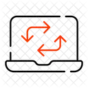 Data Transfer Data Transmission Data Exchange Icon