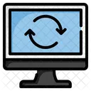 Data Synchronization Refresh Exchange Icon