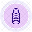 Data Synchronization Line Icon Icon