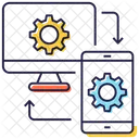 Data Synchronization  Icon