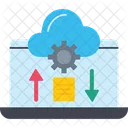 Data Syncing Data Synchronization Cloud Syncing Icon