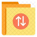 Exchange Folder Data Tarnsfer Icon