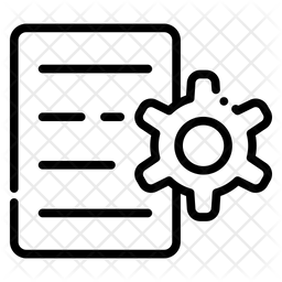 Data Technology Icon - Download in Line Style