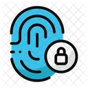 Biometric Identification Passkey Id Icon