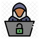 Data Theft Anonymous Hacker Symbol