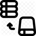 Data To Server Icon