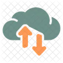 Data Traffic Cloud Clouds Icon