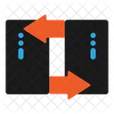Data transfer  Icon