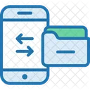Data Transfer Data Share Document Transfer Icon