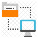 File Data Transfer Icon