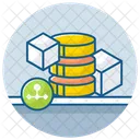 Data Transfer Database Data Storage Icon