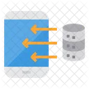 Smartphone Transfer Data Transfer Icon