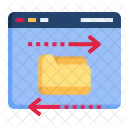 Data transfer  Icon