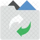 Data Transfer Transform Icon