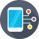 Data Transfer Mobile Icon
