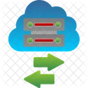 Data Transfer Cloud Data Icon
