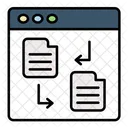 Data Transfer Transfer Data Sharing Icon