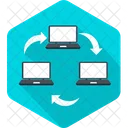 Data Transfer Storage Data Base Icon