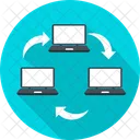Data Transfer Storage Data Base Icon