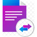 Data Transfer File  Icon