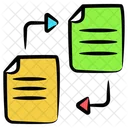 Data Transfer Data Exchange Server Icon