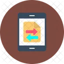 Data Transfer Data Sharing Icon