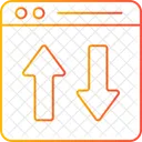 Data Transfer Data Sharing Icon