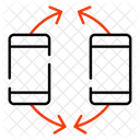 Data Transfer Data Transmission Data Exchange Icon
