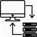 Data transfer  Icon