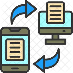 Data Transfer  Icon