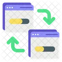 Data Transfer  Icon