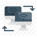 Data Transfer Data Storage アイコン