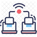 Data Transfer Analysis Sync Icon