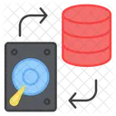 Data Transfer Data Transmission Data Exchange Icône