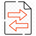 Data Transfer Data Transmission File Transfer Icon