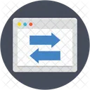 Data Transfer Sharing Icon