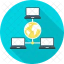 Data Transfer Storage Data Base Icon