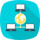 Data Transfer Storage Data Base Icon