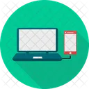 Data Transfer Computer Connect Icon