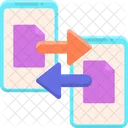 Data Transfer Data Transfer アイコン