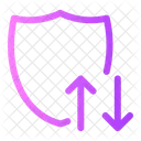 Data Transfer Security  Icon