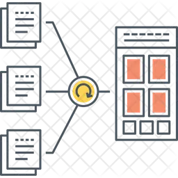 Data transformation  Icon