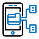 Data Transformation Convert Data Icon