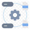 Data Exchange Data Synchronization Data Transfer Icon