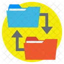 Folder Share Data Icon