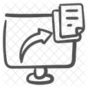 Data Transver Data Files Icon