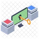 Data Unlock Data Access Information Unlocked Icon