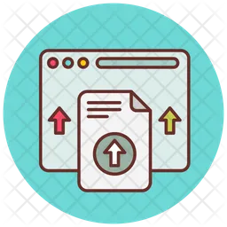 Data upload  Icon