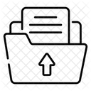 Data uploading  Icon