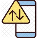 Data usage warning  アイコン